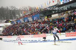 03.03.2016, Oslo, Norway (NOR): Yurie Tanaka (JPN) - IBU world championships biathlon, relay mixed, Oslo (NOR). www.nordicfocus.com. © Tumashov/NordicFocus. Every downloaded picture is fee-liable.