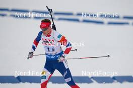 03.03.2016, Oslo, Norway (NOR): Tarjei Boe (NOR) - IBU world championships biathlon, relay mixed, Oslo (NOR). www.nordicfocus.com. © Tumashov/NordicFocus. Every downloaded picture is fee-liable.