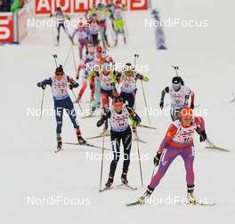 03.03.2016, Oslo, Norway (NOR): Susan Dunklee (USA), Selina Gasparin (SUI) - IBU world championships biathlon, relay mixed, Oslo (NOR). www.nordicfocus.com. © Tumashov/NordicFocus. Every downloaded picture is fee-liable.
