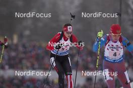 03.03.2016, Oslo, Norway (NOR): Julia Ransom (CAN) - IBU world championships biathlon, relay mixed, Oslo (NOR). www.nordicfocus.com. © Manzoni/NordicFocus. Every downloaded picture is fee-liable.