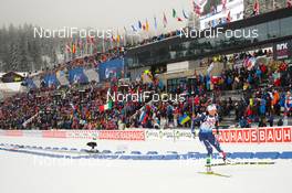 03.03.2016, Oslo, Norway (NOR): Karin Oberhofer (ITA) - IBU world championships biathlon, relay mixed, Oslo (NOR). www.nordicfocus.com. © Tumashov/NordicFocus. Every downloaded picture is fee-liable.