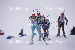03.03.2016, Oslo, Norway (NOR): Olena Pidhrushna (UKR) - IBU world championships biathlon, relay mixed, Oslo (NOR). www.nordicfocus.com. © Manzoni/NordicFocus. Every downloaded picture is fee-liable.