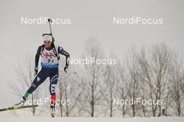 03.03.2016, Oslo, Norway (NOR): Karin Oberhofer (ITA) - IBU world championships biathlon, relay mixed, Oslo (NOR). www.nordicfocus.com. © Tumashov/NordicFocus. Every downloaded picture is fee-liable.