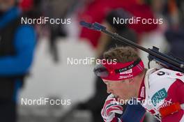 03.03.2016, Oslo, Norway (NOR): Tarjei Boe (NOR) - IBU world championships biathlon, relay mixed, Oslo (NOR). www.nordicfocus.com. © Manzoni/NordicFocus. Every downloaded picture is fee-liable.