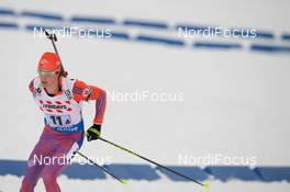 03.03.2016, Oslo, Norway (NOR): Sean Doherty (USA) - IBU world championships biathlon, relay mixed, Oslo (NOR). www.nordicfocus.com. © Tumashov/NordicFocus. Every downloaded picture is fee-liable.