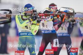 03.03.2016, Oslo, Norway (NOR): Jesper Nelin (SWE) - IBU world championships biathlon, relay mixed, Oslo (NOR). www.nordicfocus.com. © Manzoni/NordicFocus. Every downloaded picture is fee-liable.