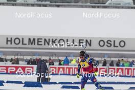 06.03.2016, Oslo, Norway (NOR): Martin Fourcade (FRA) - IBU world championships biathlon, pursuit men, Oslo (NOR). www.nordicfocus.com. © NordicFocus. Every downloaded picture is fee-liable.