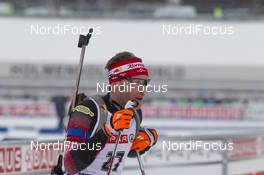 06.03.2016, Oslo, Norway (NOR): Simon Eder (AUT) - IBU world championships biathlon, pursuit men, Oslo (NOR). www.nordicfocus.com. © NordicFocus. Every downloaded picture is fee-liable.