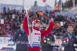 06.03.2016, Oslo, Norway (NOR): Ole Einar Bjoerndalen (NOR) - IBU world championships biathlon, pursuit men, Oslo (NOR). www.nordicfocus.com. © NordicFocus. Every downloaded picture is fee-liable.