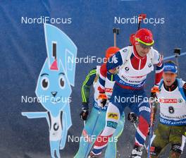 06.03.2016, Oslo, Norway (NOR): Ole Einar Bjoerndalen (NOR) - IBU world championships biathlon, pursuit men, Oslo (NOR). www.nordicfocus.com. © Tumashov/NordicFocus. Every downloaded picture is fee-liable.