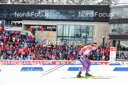 06.03.2016, Oslo, Norway (NOR): Leif Nordgren (USA) - IBU world championships biathlon, pursuit men, Oslo (NOR). www.nordicfocus.com. © Tumashov/NordicFocus. Every downloaded picture is fee-liable.