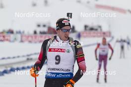 06.03.2016, Oslo, Norway (NOR): Dominik Landertinger (AUT) - IBU world championships biathlon, pursuit men, Oslo (NOR). www.nordicfocus.com. © NordicFocus. Every downloaded picture is fee-liable.