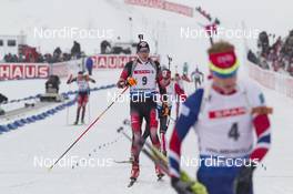 06.03.2016, Oslo, Norway (NOR): Dominik Landertinger (AUT) - IBU world championships biathlon, pursuit men, Oslo (NOR). www.nordicfocus.com. © NordicFocus. Every downloaded picture is fee-liable.