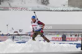 06.03.2016, Oslo, Norway (NOR): Erik Lesser (GER) - IBU world championships biathlon, pursuit men, Oslo (NOR). www.nordicfocus.com. © NordicFocus. Every downloaded picture is fee-liable.