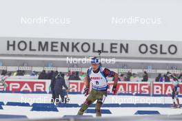 06.03.2016, Oslo, Norway (NOR): Simon Schempp (GER) - IBU world championships biathlon, pursuit men, Oslo (NOR). www.nordicfocus.com. © NordicFocus. Every downloaded picture is fee-liable.