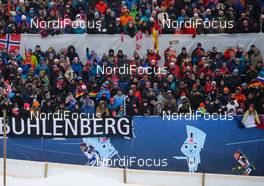 06.03.2016, Oslo, Norway (NOR): Marie Dorin Habert (FRA), Laura Dahlmeier (GER) - IBU world championships biathlon, pursuit women, Oslo (NOR). www.nordicfocus.com. © Tumashov/NordicFocus. Every downloaded picture is fee-liable.