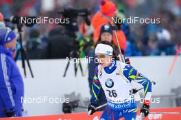 06.03.2016, Oslo, Norway (NOR): Anais Chevalier (FRA) - IBU world championships biathlon, pursuit women, Oslo (NOR). www.nordicfocus.com. © Tumashov/NordicFocus. Every downloaded picture is fee-liable.