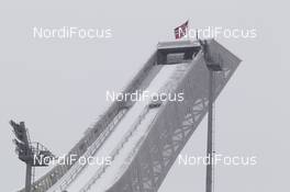 06.03.2016, Oslo, Norway (NOR): Event Feature: The Holmenkollen Jumping Hill - IBU world championships biathlon, pursuit women, Oslo (NOR). www.nordicfocus.com. © NordicFocus. Every downloaded picture is fee-liable.