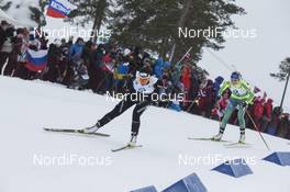 06.03.2016, Oslo, Norway (NOR): Lena Haecki (SUI) - IBU world championships biathlon, pursuit women, Oslo (NOR). www.nordicfocus.com. © NordicFocus. Every downloaded picture is fee-liable.