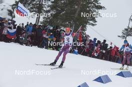 06.03.2016, Oslo, Norway (NOR): Hannah Dreissigacker (USA) - IBU world championships biathlon, pursuit women, Oslo (NOR). www.nordicfocus.com. © NordicFocus. Every downloaded picture is fee-liable.