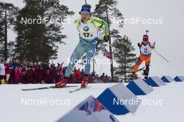 12.03.2016, Oslo, Norway (NOR): Peppe Femling (SWE) - IBU world championships biathlon, relay men, Oslo (NOR). www.nordicfocus.com. © NordicFocus. Every downloaded picture is fee-liable.