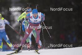 12.03.2016, Oslo, Norway (NOR): Maxim Tsvetkov (RUS) - IBU world championships biathlon, relay men, Oslo (NOR). www.nordicfocus.com. © NordicFocus. Every downloaded picture is fee-liable.
