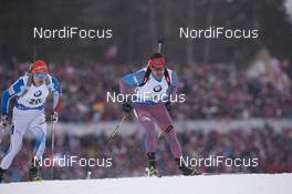 12.03.2016, Oslo, Norway (NOR): Evgeniy Garanichev (RUS) - IBU world championships biathlon, relay men, Oslo (NOR). www.nordicfocus.com. © NordicFocus. Every downloaded picture is fee-liable.