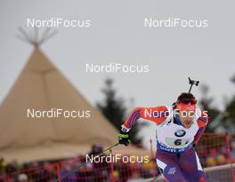 12.03.2016, Oslo, Norway (NOR): Leif Nordgren (USA) - IBU world championships biathlon, relay men, Oslo (NOR). www.nordicfocus.com. © Tumashov/NordicFocus. Every downloaded picture is fee-liable.