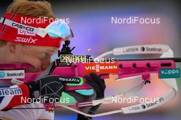 12.03.2016, Oslo, Norway (NOR): Johannes Thingnes Boe (NOR) - IBU world championships biathlon, relay men, Oslo (NOR). www.nordicfocus.com. © Tumashov/NordicFocus. Every downloaded picture is fee-liable.