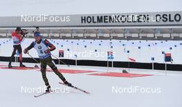 12.03.2016, Oslo, Norway (NOR): Simon Schempp (GER) - IBU world championships biathlon, relay men, Oslo (NOR). www.nordicfocus.com. © Tumashov/NordicFocus. Every downloaded picture is fee-liable.