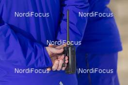 11.03.2016, Oslo, Norway (NOR): Arne Eidam (GER) IBU assistent race director - IBU world championships biathlon, relay women, Oslo (NOR). www.nordicfocus.com. © NordicFocus. Every downloaded picture is fee-liable.
