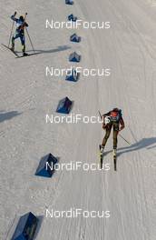 11.03.2016, Oslo, Norway (NOR): Franziska Preuss (GER) - IBU world championships biathlon, relay women, Oslo (NOR). www.nordicfocus.com. © Tumashov/NordicFocus. Every downloaded picture is fee-liable.