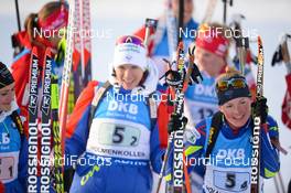 11.03.2016, Oslo, Norway (NOR): Marie Dorin Habert (FRA) - IBU world championships biathlon, relay women, Oslo (NOR). www.nordicfocus.com. © Tumashov/NordicFocus. Every downloaded picture is fee-liable.