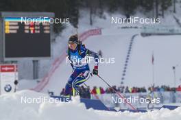 11.03.2016, Oslo, Norway (NOR): Marie Dorin Habert (FRA) - IBU world championships biathlon, relay women, Oslo (NOR). www.nordicfocus.com. © NordicFocus. Every downloaded picture is fee-liable.