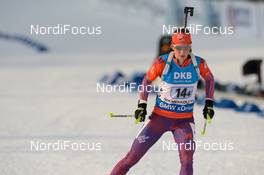 11.03.2016, Oslo, Norway (NOR): Annelies Cook (USA) - IBU world championships biathlon, relay women, Oslo (NOR). www.nordicfocus.com. © Tumashov/NordicFocus. Every downloaded picture is fee-liable.