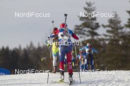 11.03.2016, Oslo, Norway (NOR): Tiril Eckhoff (NOR) - IBU world championships biathlon, relay women, Oslo (NOR). www.nordicfocus.com. © NordicFocus. Every downloaded picture is fee-liable.