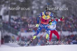 05.03.2016, Oslo, Norway (NOR): Martin Fourcade (FRA) - IBU world championships biathlon, sprint men, Oslo (NOR). www.nordicfocus.com. © NordicFocus. Every downloaded picture is fee-liable.