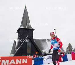 05.03.2016, Oslo, Norway (NOR): Macx Davies (CAN) - IBU world championships biathlon, sprint men, Oslo (NOR). www.nordicfocus.com. © Tumashov/NordicFocus. Every downloaded picture is fee-liable.