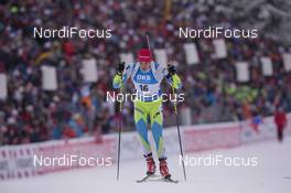 05.03.2016, Oslo, Norway (NOR): Rok Trsan (SLO) - IBU world championships biathlon, sprint men, Oslo (NOR). www.nordicfocus.com. © NordicFocus. Every downloaded picture is fee-liable.