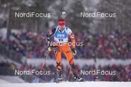 05.03.2016, Oslo, Norway (NOR): Tomas Hasilla (SVK) - IBU world championships biathlon, sprint men, Oslo (NOR). www.nordicfocus.com. © NordicFocus. Every downloaded picture is fee-liable.