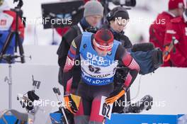 05.03.2016, Oslo, Norway (NOR): Simon Eder (AUT) - IBU world championships biathlon, sprint men, Oslo (NOR). www.nordicfocus.com. © NordicFocus. Every downloaded picture is fee-liable.