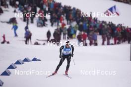 05.03.2016, Oslo, Norway (NOR): Benjamin Weger (SUI) - IBU world championships biathlon, sprint men, Oslo (NOR). www.nordicfocus.com. © NordicFocus. Every downloaded picture is fee-liable.