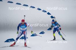 05.03.2016, Oslo, Norway (NOR): Simon Desthieux (FRA) - IBU world championships biathlon, sprint men, Oslo (NOR). www.nordicfocus.com. © Tumashov/NordicFocus. Every downloaded picture is fee-liable.
