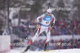 05.03.2016, Oslo, Norway (NOR): Vladimir Iliev (BUL) - IBU world championships biathlon, sprint men, Oslo (NOR). www.nordicfocus.com. © NordicFocus. Every downloaded picture is fee-liable.