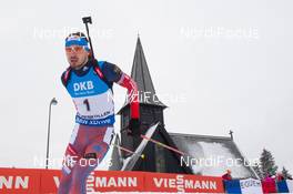 05.03.2016, Oslo, Norway (NOR): Anton Shipulin (RUS) - IBU world championships biathlon, sprint men, Oslo (NOR). www.nordicfocus.com. © Tumashov/NordicFocus. Every downloaded picture is fee-liable.