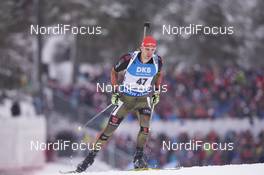 05.03.2016, Oslo, Norway (NOR): Arnd Peiffer (GER) - IBU world championships biathlon, sprint men, Oslo (NOR). www.nordicfocus.com. © NordicFocus. Every downloaded picture is fee-liable.
