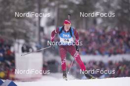 05.03.2016, Oslo, Norway (NOR): Andrejs Rastorgujevs (LAT) - IBU world championships biathlon, sprint men, Oslo (NOR). www.nordicfocus.com. © NordicFocus. Every downloaded picture is fee-liable.