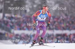 05.03.2016, Oslo, Norway (NOR): Lowell Bailey (USA) - IBU world championships biathlon, sprint men, Oslo (NOR). www.nordicfocus.com. © NordicFocus. Every downloaded picture is fee-liable.
