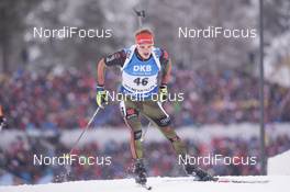 05.03.2016, Oslo, Norway (NOR): Benedikt Doll (GER) - IBU world championships biathlon, sprint men, Oslo (NOR). www.nordicfocus.com. © NordicFocus. Every downloaded picture is fee-liable.