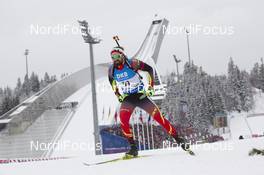 05.03.2016, Oslo, Norway (NOR): Michael Roesch (BEL) - IBU world championships biathlon, sprint men, Oslo (NOR). www.nordicfocus.com. © NordicFocus. Every downloaded picture is fee-liable.